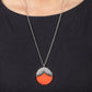 Seaside Sabbatical - Orange Necklace
