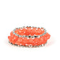 Seaside Siesta - Orange Bracelet