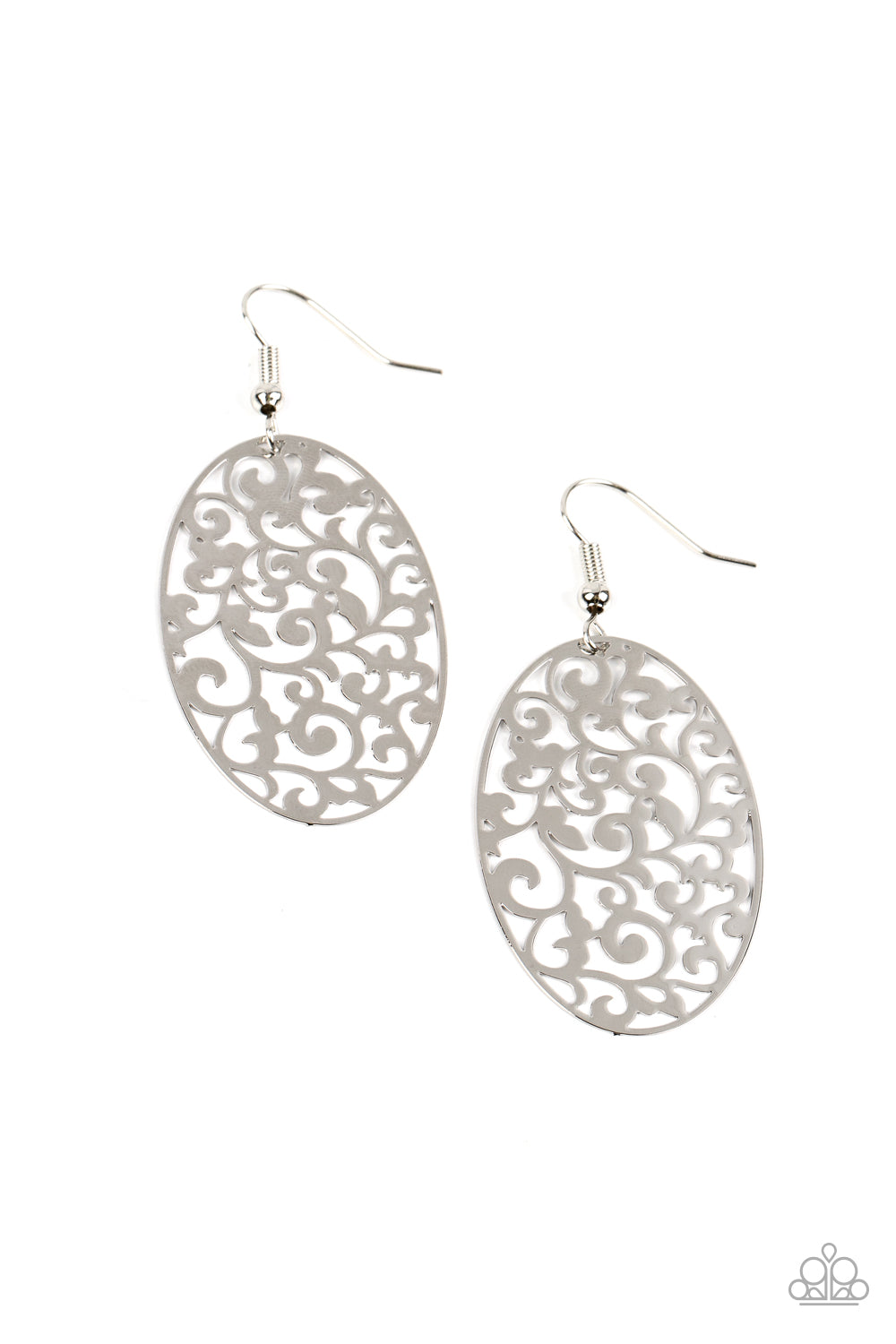 Secret Orchards - Silver Earrings