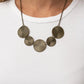 Self DISC-overy - Brass Necklace