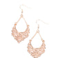 Sentimental Setting - Rose Gold Earring