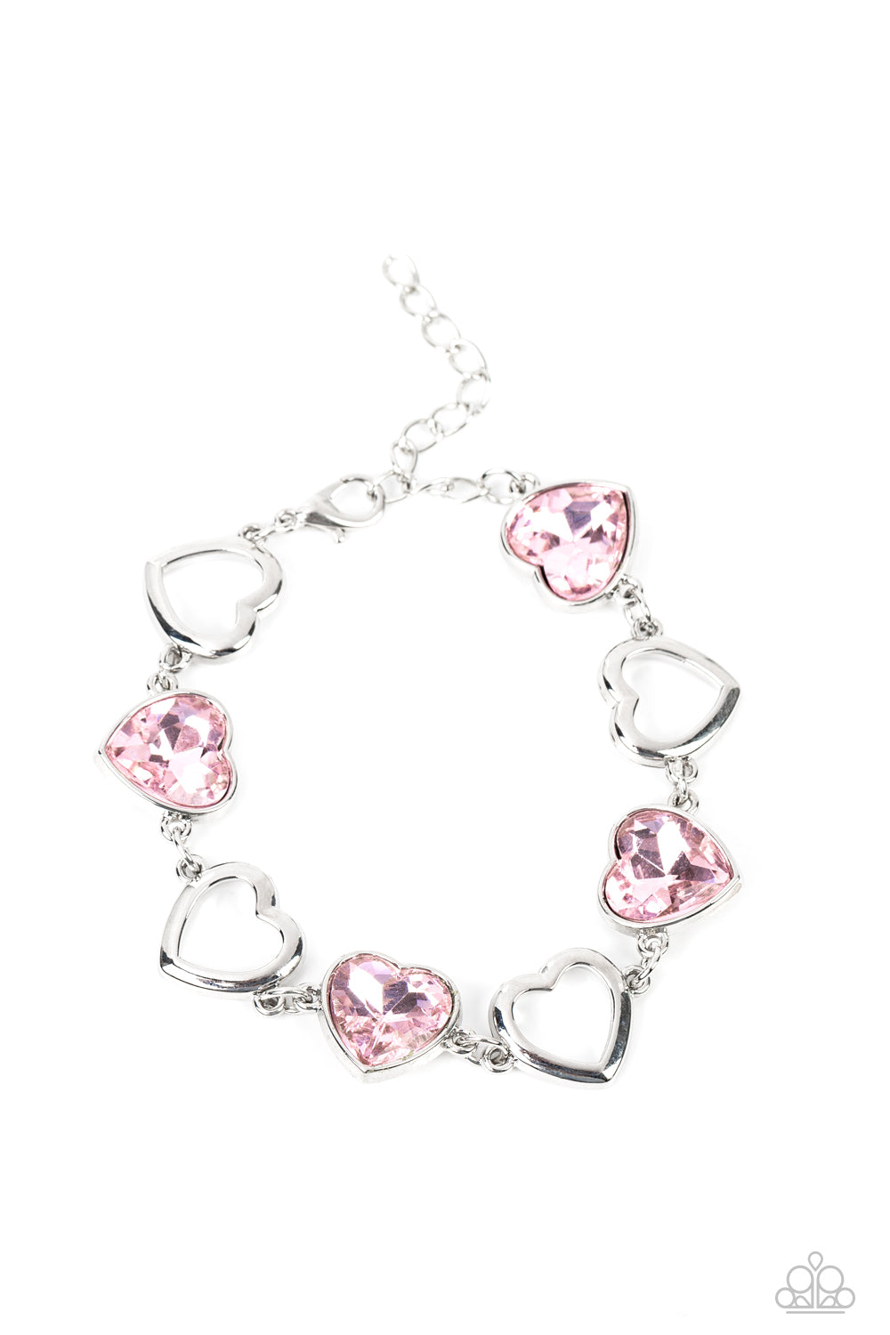 Sentimental Sweethearts Pink Bracelet