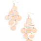 Sequin Seeker Copper Earrings