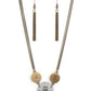 Shine Your Light - Brass Necklace