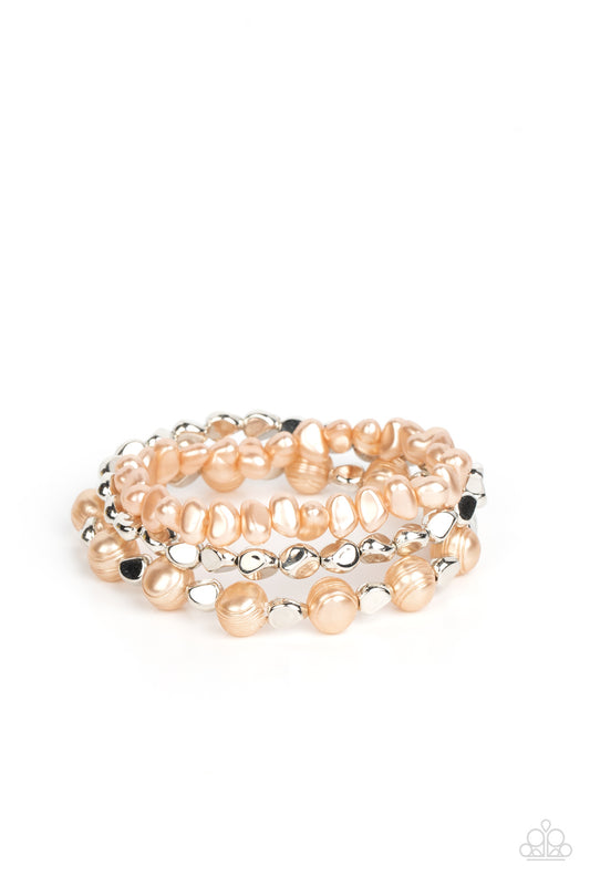 Shoreside Soiree Brown Bracelet