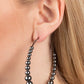 Show Off Your Curves Black Earring
