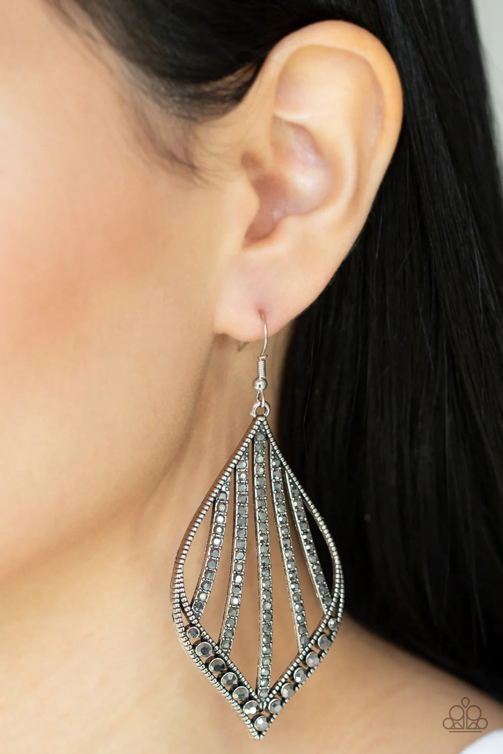 Showcase Sparkle Silver Earring