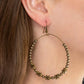 Simple Synchrony - Brass Earring