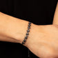 Slide On Over - Black Gun Metal Bracelet