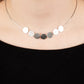 Slimmer Glimmer - Silver Necklace