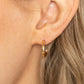 Small-Scale Shimmer - Gold Earring