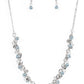 Soft-Hearted Shimmer - Blue Necklace