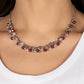 Soft-Hearted Shimmer - Red Necklace