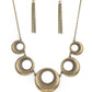 Solar Cycle - Brass Necklace