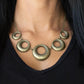 Solar Cycle - Brass Necklace