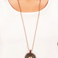 Solar Swirl - Copper Necklace
