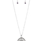 Sonata Swing Purple Necklace