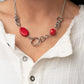 Sonoran Solo - Red Necklace