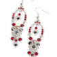 Sophisticated Starlet - Red Earring