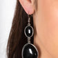Soulful Samba - Black Earring