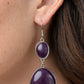 Soulful Samba - Purple Earring