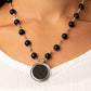 Soulful Sunrise - Black Necklace