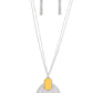 South Beach Beauty - Yellow Necklace