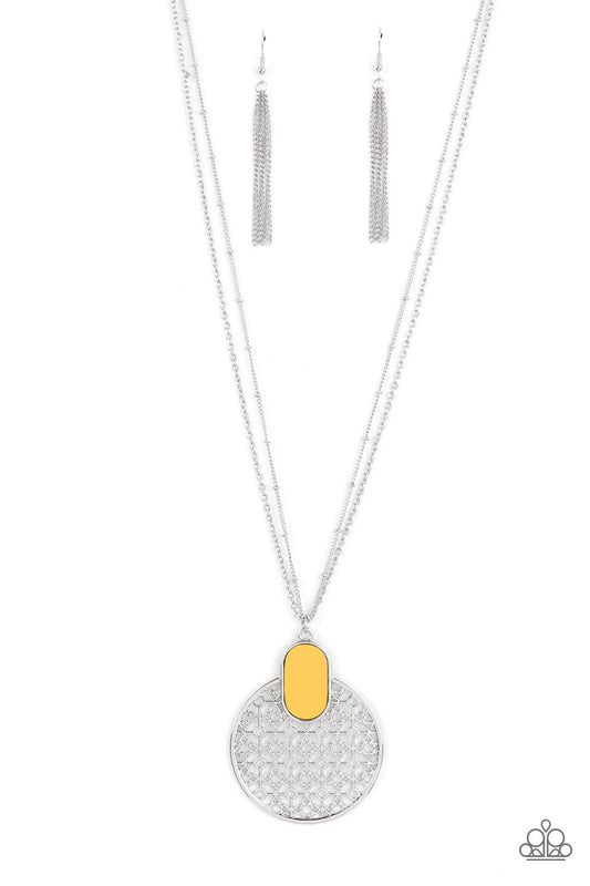 South Beach Beauty - Yellow Necklace