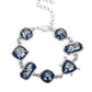 Speckled Shimmer - Blue Bracelet