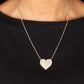 Spellbinding Sweetheart - Gold Necklace