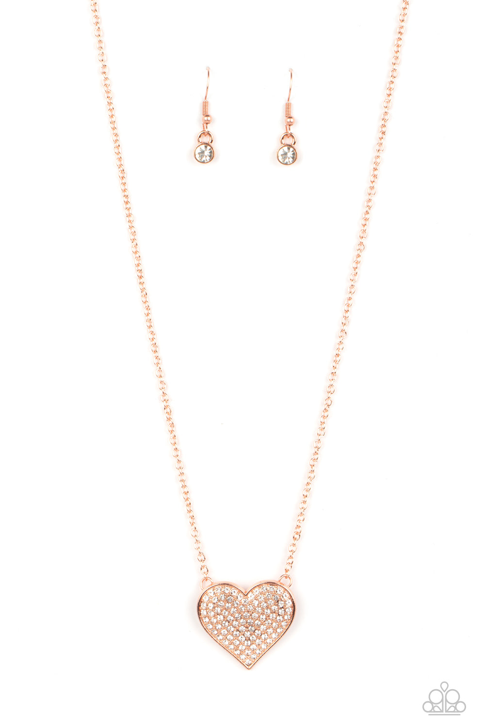 Spellbinding Sweetheart Copper Necklace