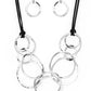 Spiraling Out of COUTURE - Silver Necklace