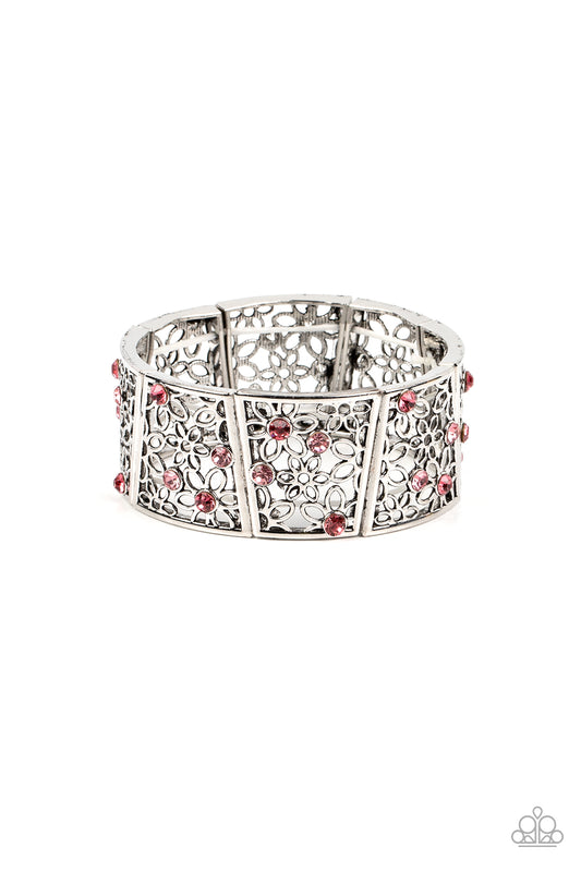 Spring Greetings - Pink Bracelet