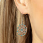 Springtime Salutations - Blue Earring