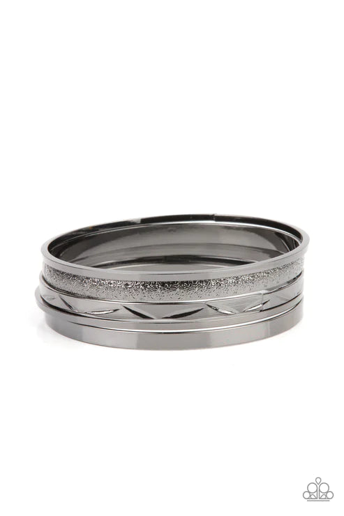 Stackable Style - Black Bracelet