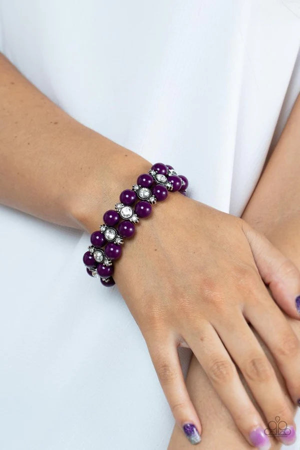 Starlight Reflection - Purple Bracelet