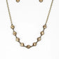 Starlit Socials - Brass Necklace