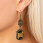 Starry-Eyed Sparkle - Brass Earring