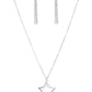 Starry Fireworks - White Necklace
