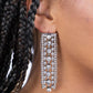 Starry Streamers - White Earring