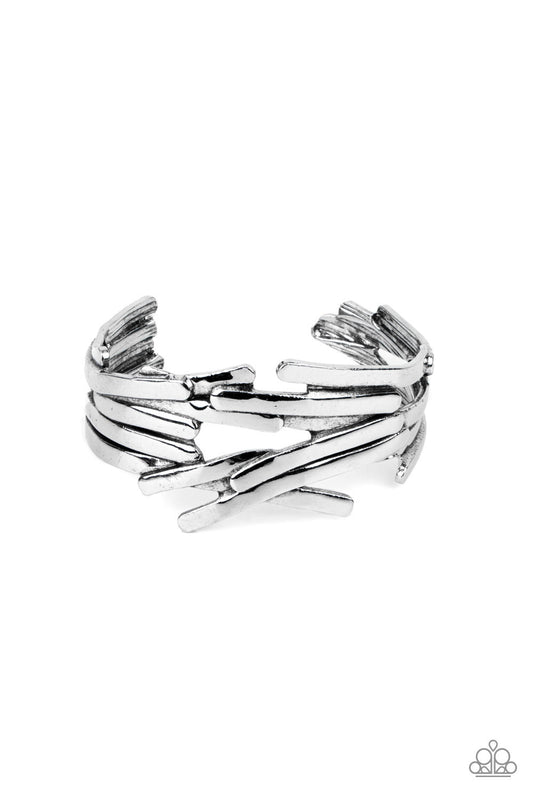 Stockpiled Style - Silver Bracelet