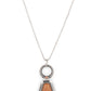 Stone Prairies - Brown Necklace