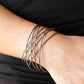 Strike Out Shimmer - Black Bracelet