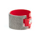 Studded Synchronism - Red Bracelet