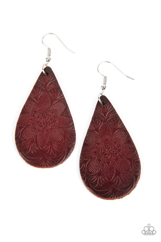 Subtropical Seasons - Brown Earring