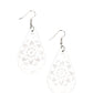 Subtropical Seasons - White Earring