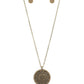 Summer HOMESTEAD - Brass Necklace