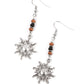 Sunshiny Days - Black Earring