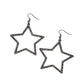 Supernova Sparkle Black Earring