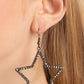 Supernova Sparkle Black Earring